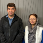 "The English course has helped us a lot in learning English and we are satisfied with all our English teachers." -Abdu & Wahida, Afghanistan